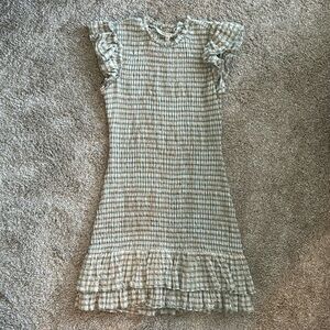 VERONICA BEARD - Cici Smocked Gingham Dress/Size 4…LIKE NEW, ONLY WORN ONCE